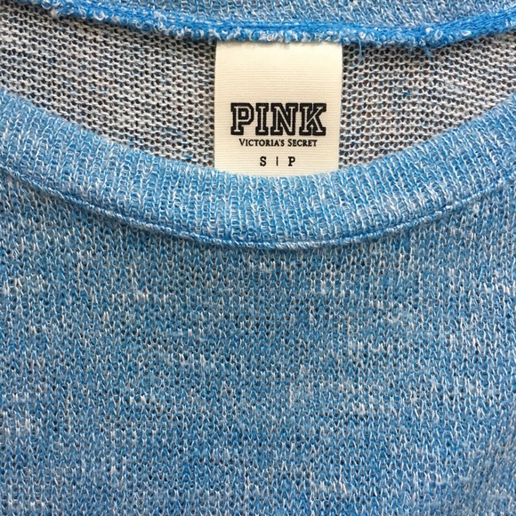 Victoria’ Secret PINK Lightweight Blue Sweater - Picture 2 of 2
